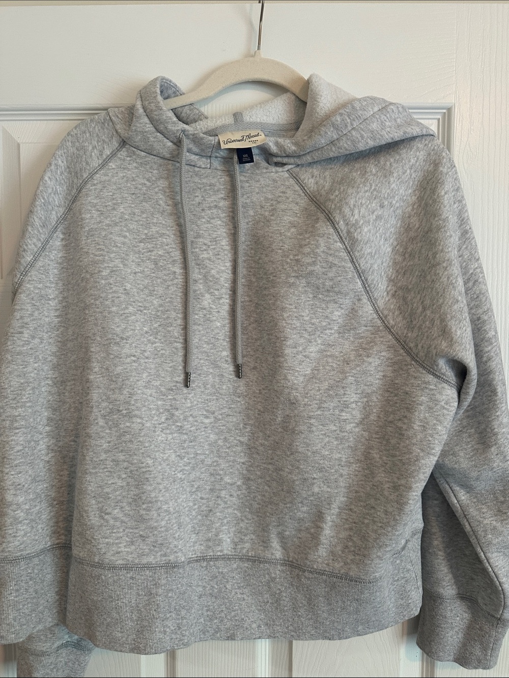 Universal Thread Gray Hooded Pullover Sweatshirt